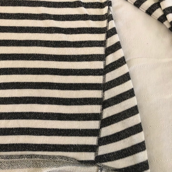 French Laundry striped shirt with accent sleeves - Picture 6 of 8